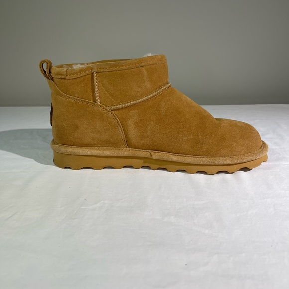 Bear Paw sheepskin Suede Ankle Boots - Picture 6 of 11